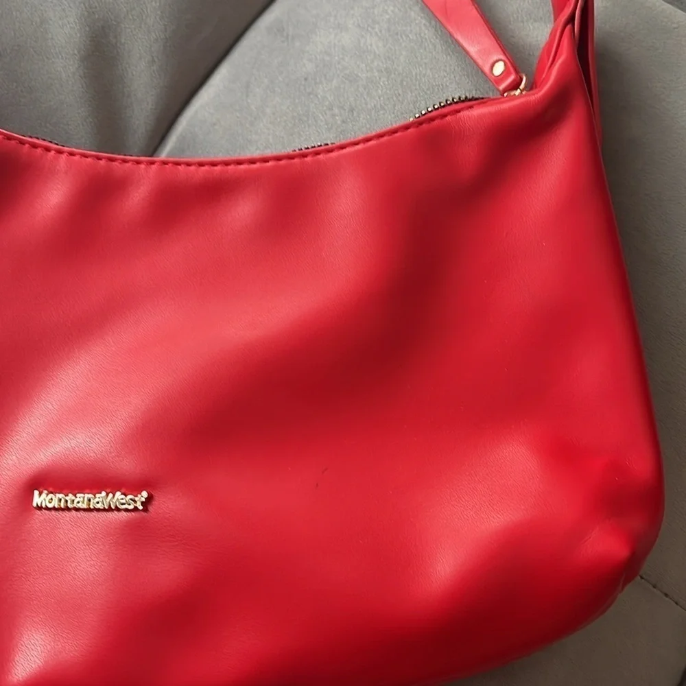 “Montana West- Red Shoulder Bag”